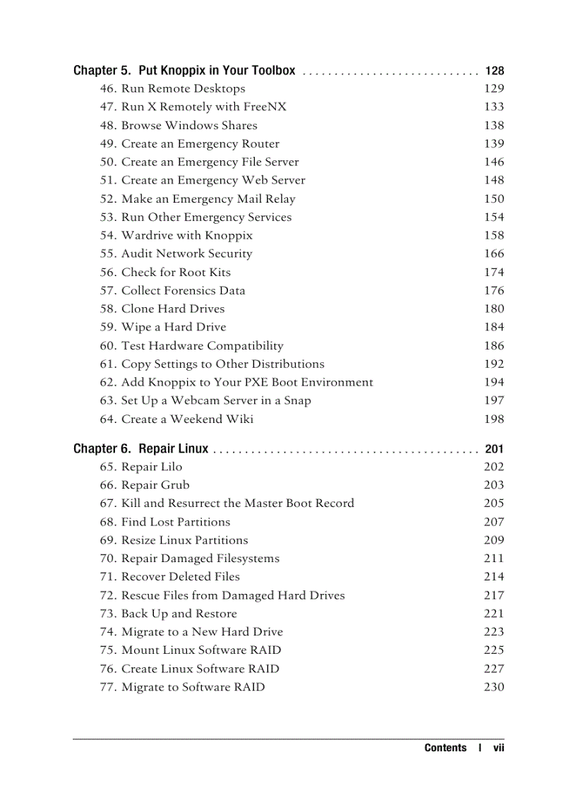 image for page Knoppix Hacks 2nd Edition Nov 2007