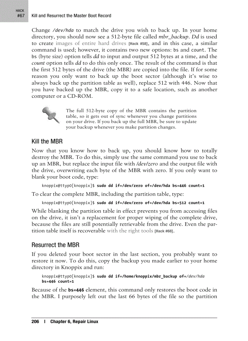 image for page Knoppix Hacks 2nd Edition Nov 2007