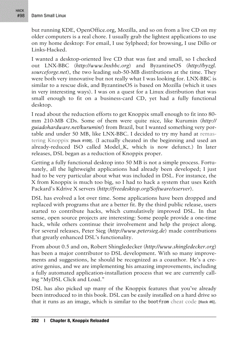 image for page Knoppix Hacks 2nd Edition Nov 2007