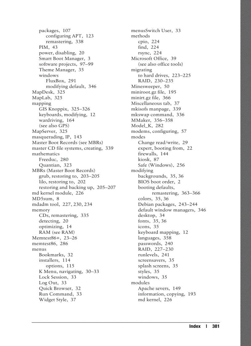 image for page Knoppix Hacks 2nd Edition Nov 2007