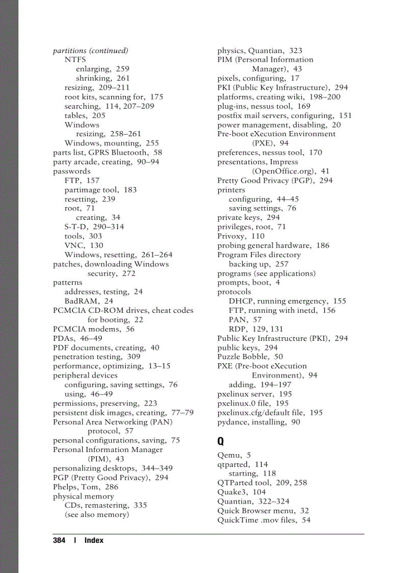 image for page Knoppix Hacks 2nd Edition Nov 2007