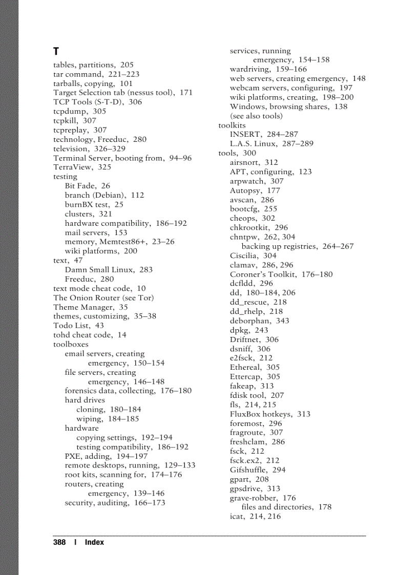 image for page Knoppix Hacks 2nd Edition Nov 2007