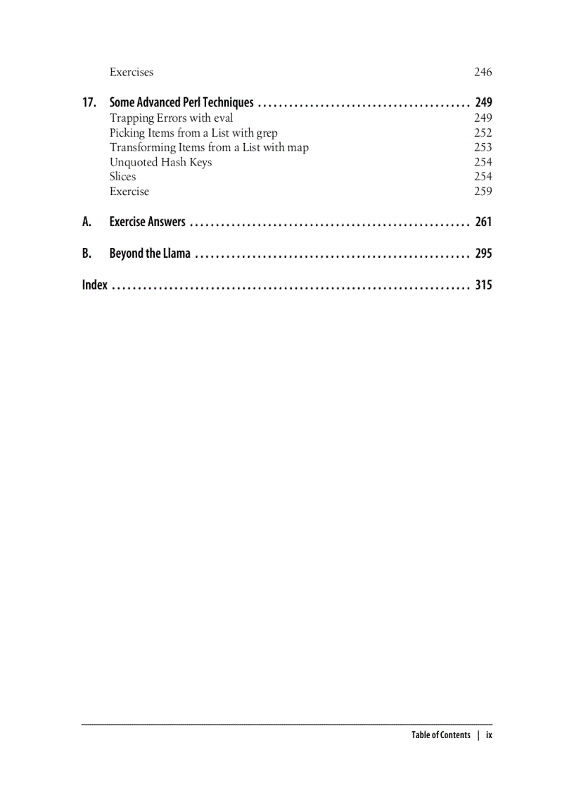 image for page Learning Perl 5th Edition Jul 2008