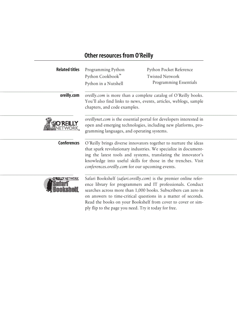 Learning Python 3rd Edition Oct 2007