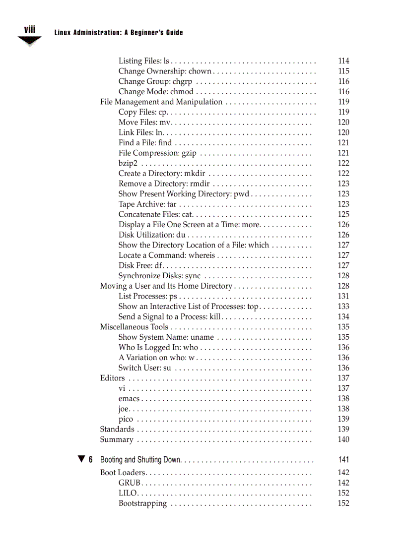 image for page Linux Administration A Beginner s Guide 5th Edition