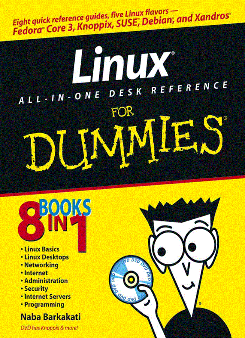 image for page Linux All in One Desk Reference For Dummies