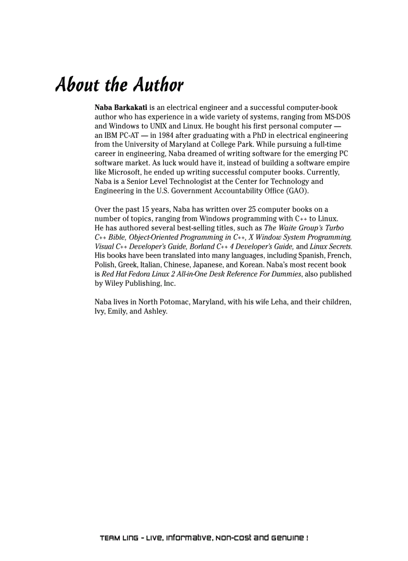 image for page Linux All in One Desk Reference For Dummies