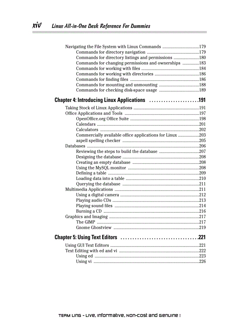 image for page Linux All in One Desk Reference For Dummies