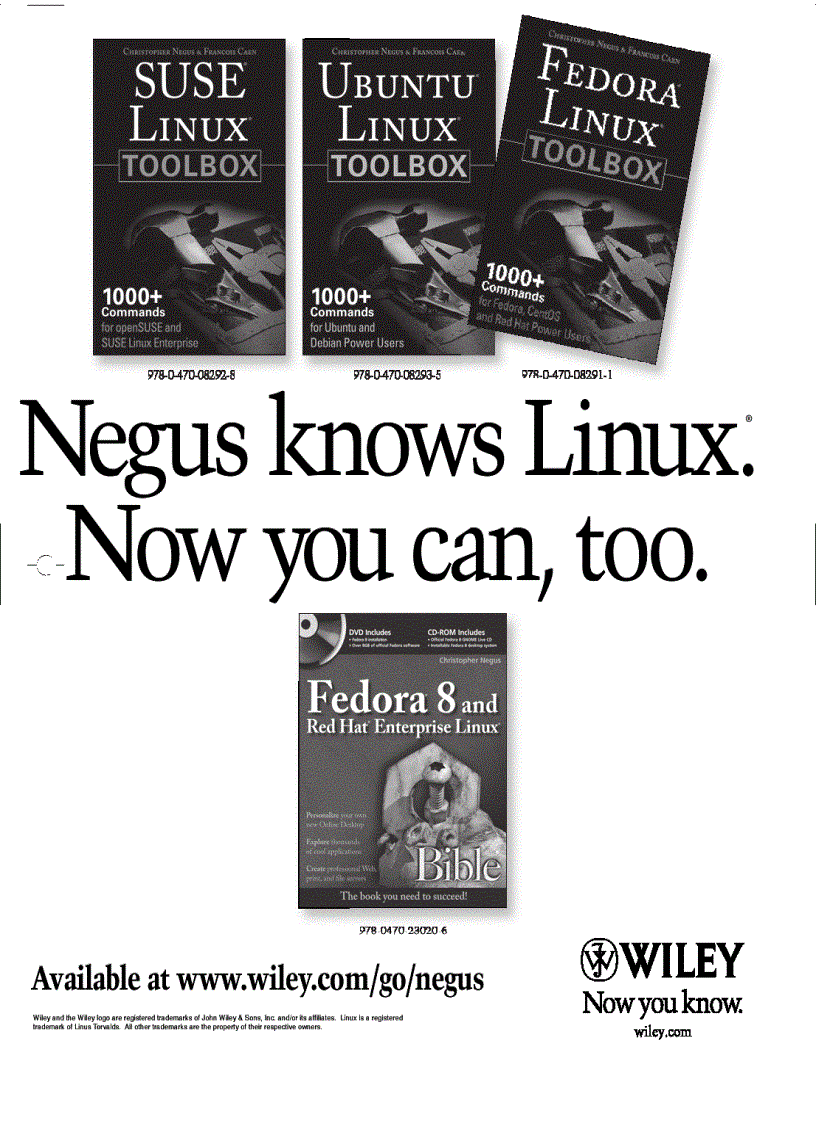 image for page Linux Bible 2008 Boot up to Ubuntu