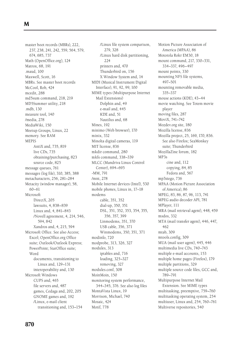 image for page Linux Bible 2010 Edition