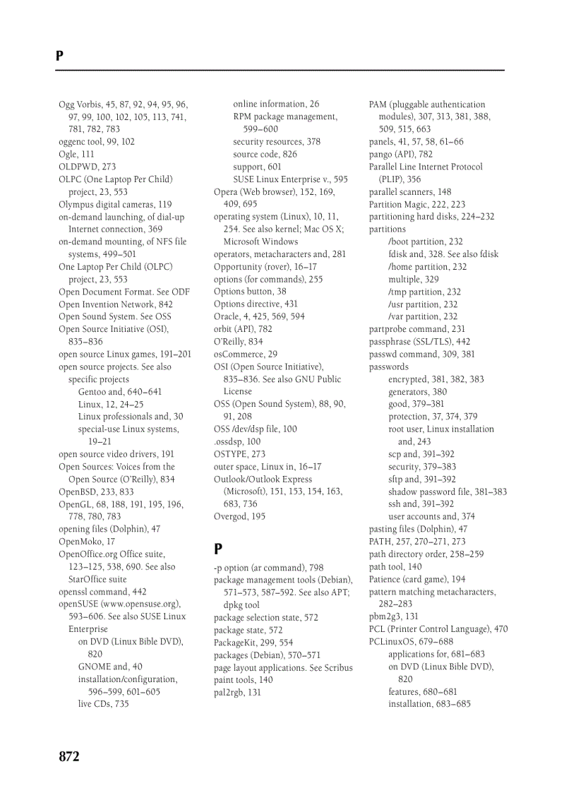 image for page Linux Bible 2010 Edition