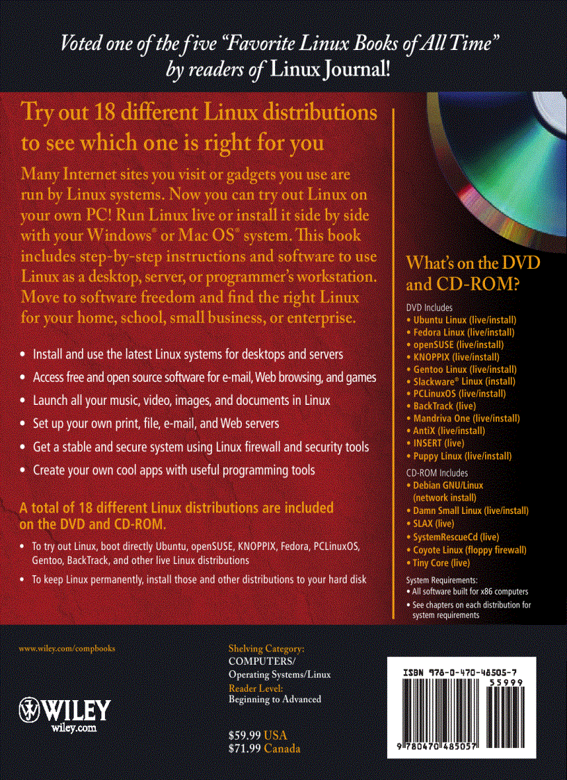 image for page Linux Bible 2010 Edition