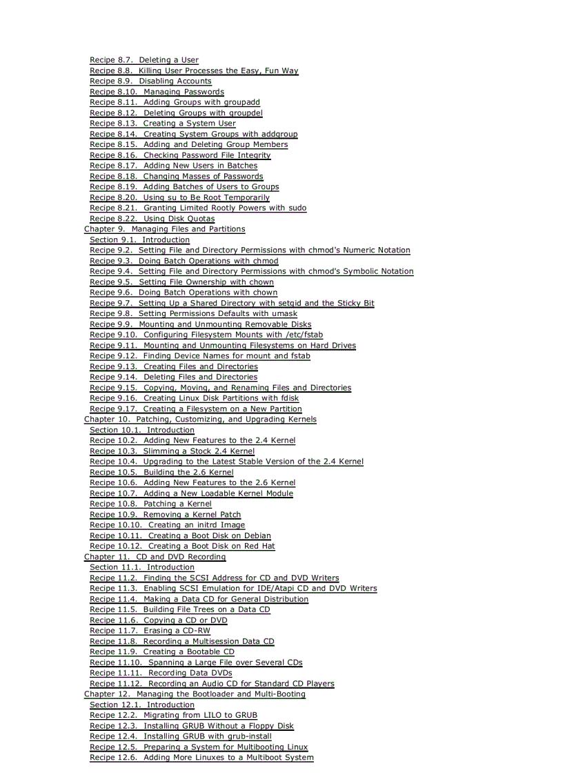 image for page Linux Cookbook November 2004