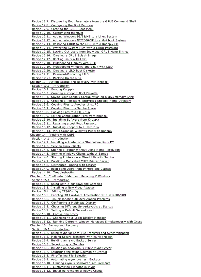 image for page Linux Cookbook November 2004