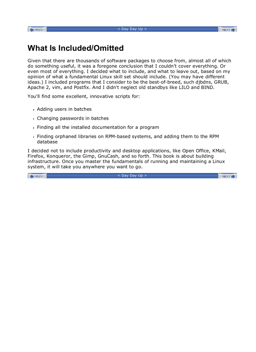 image for page Linux Cookbook November 2004