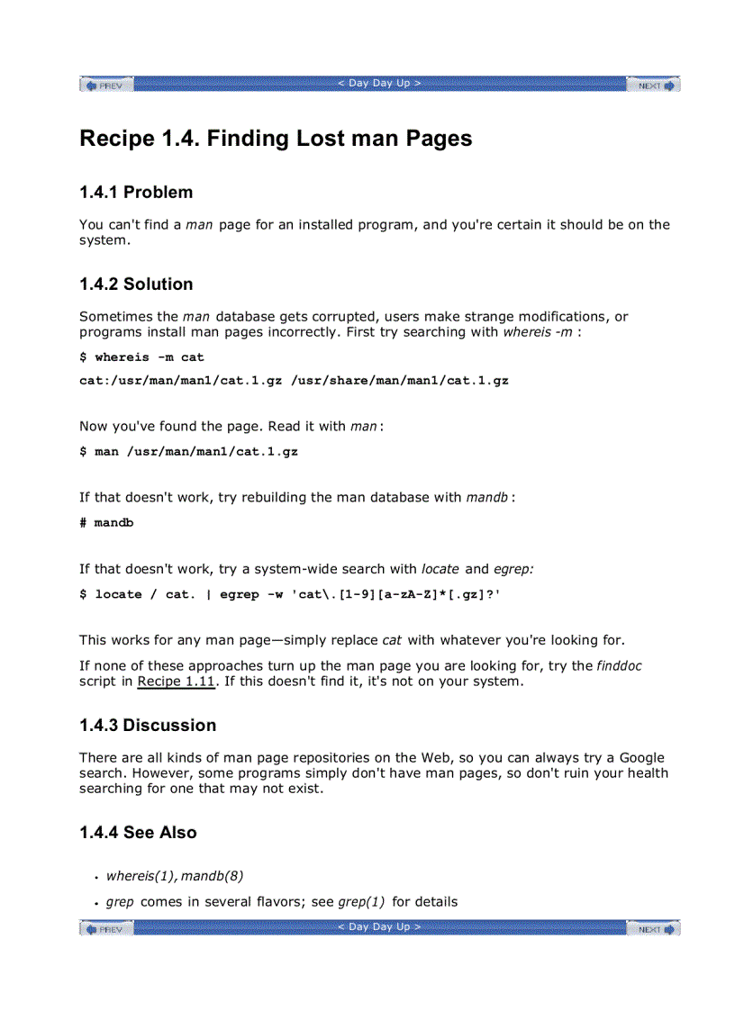 image for page Linux Cookbook November 2004