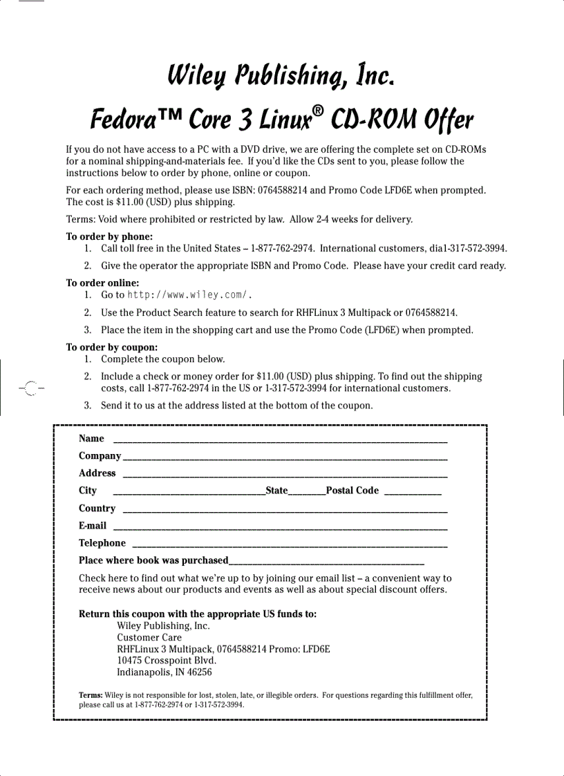 image for page Linux For Dummies 6th Edition