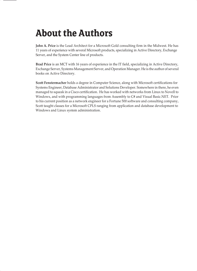 image for page Mastering Active Directory for Windows Server 2008 Jun 2008