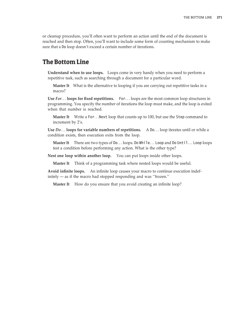 image for page Mastering VBA for Microsoft Office 2007 Apr 2008