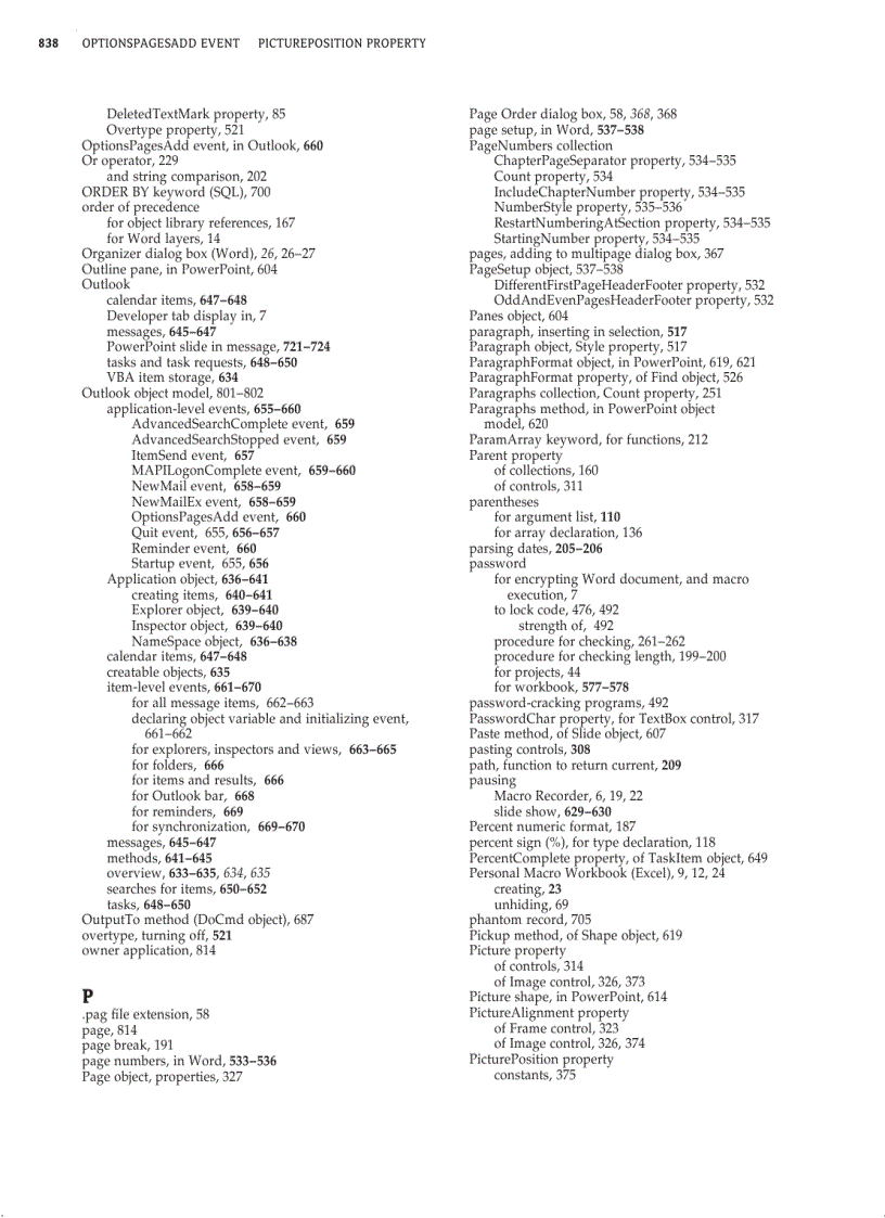 image for page Mastering VBA for Microsoft Office 2007 Apr 2008