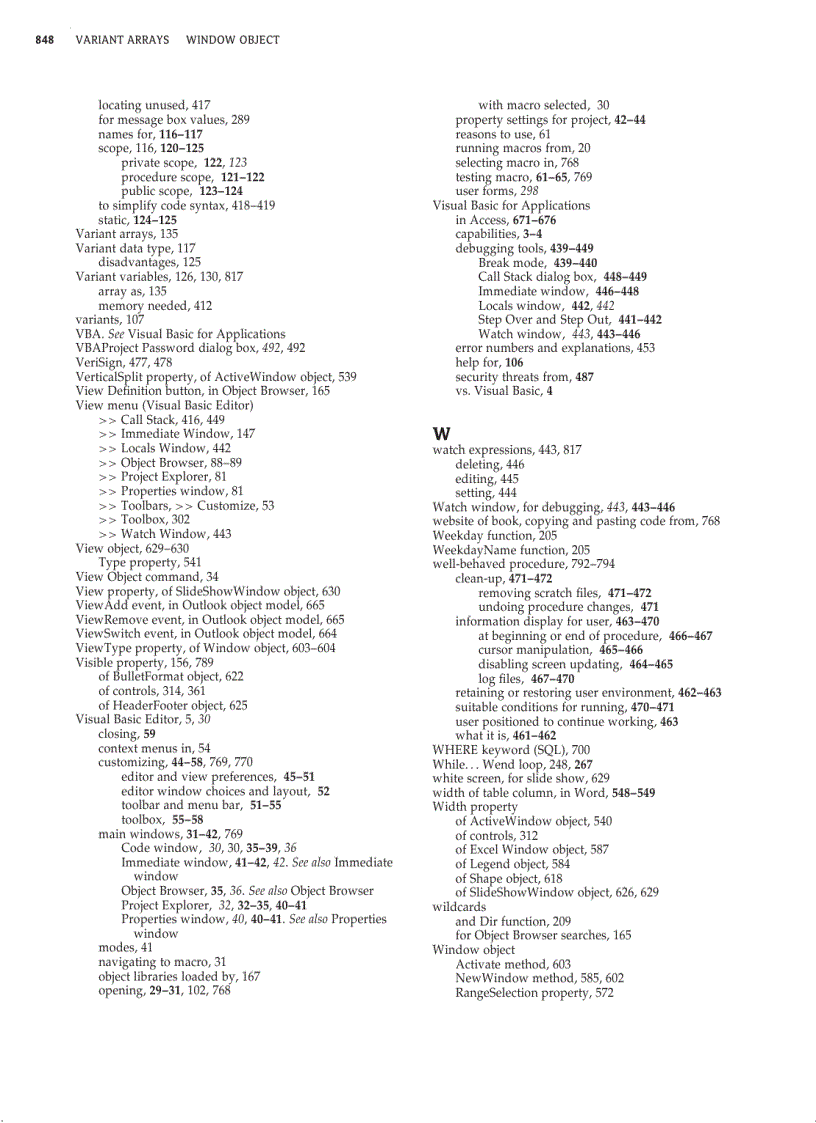 image for page Mastering VBA for Microsoft Office 2007 Apr 2008