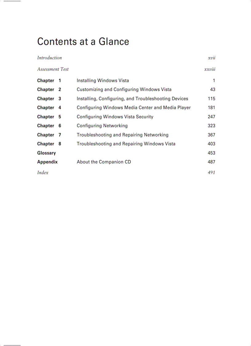 image for page MCITP Windows Vista Desktop Support Consumer Study Guide 70 623