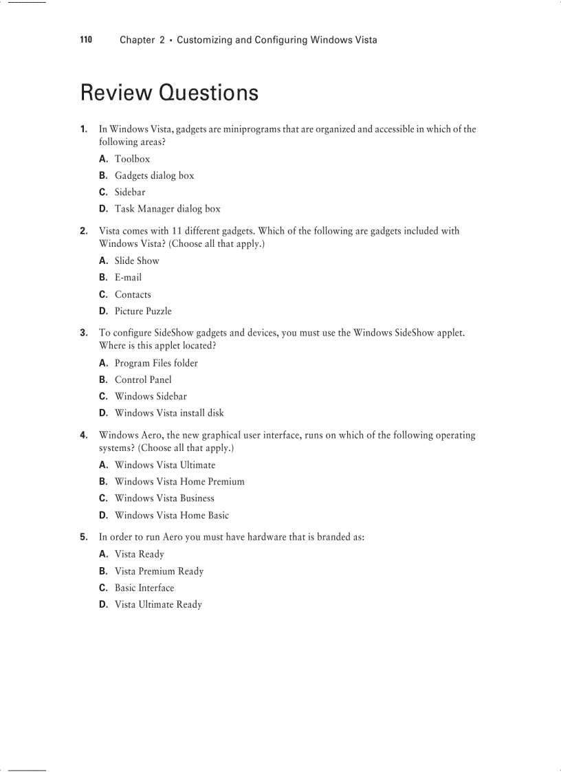 image for page MCITP Windows Vista Desktop Support Consumer Study Guide 70 623