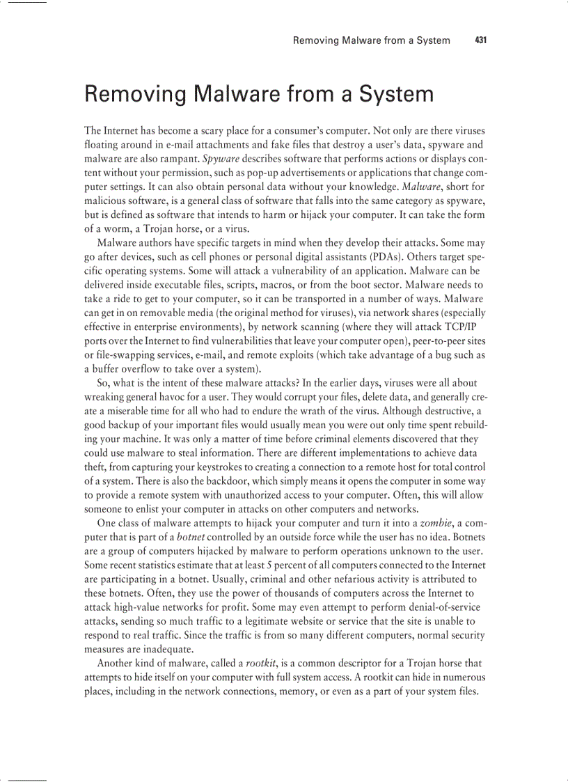 image for page MCITP Windows Vista Desktop Support Consumer Study Guide 70 623