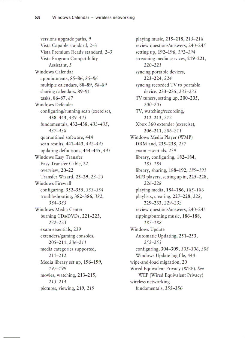 image for page MCITP Windows Vista Desktop Support Consumer Study Guide 70 623