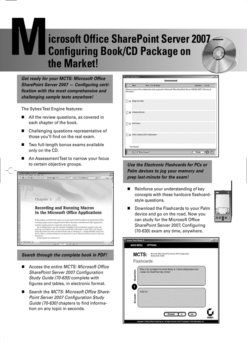 image for page MCTS Ms Office SharePoint Server 2007 Configuration Study Guide