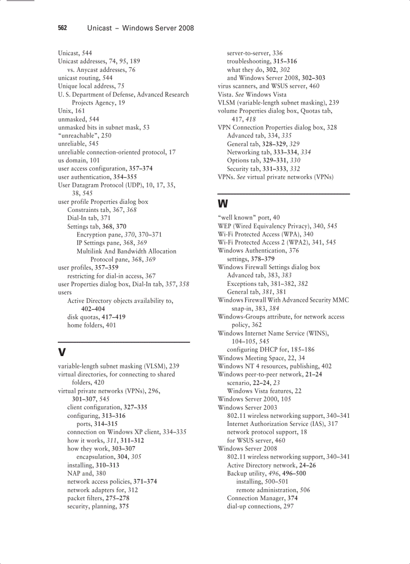 image for page MCTS Windows Server 2008 Network Infrastructure Configuration Jul 2008