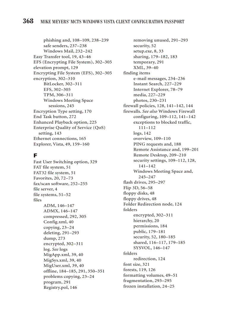 image for page MCTS Windows Vista Client Configuration Passport Exam 70 620