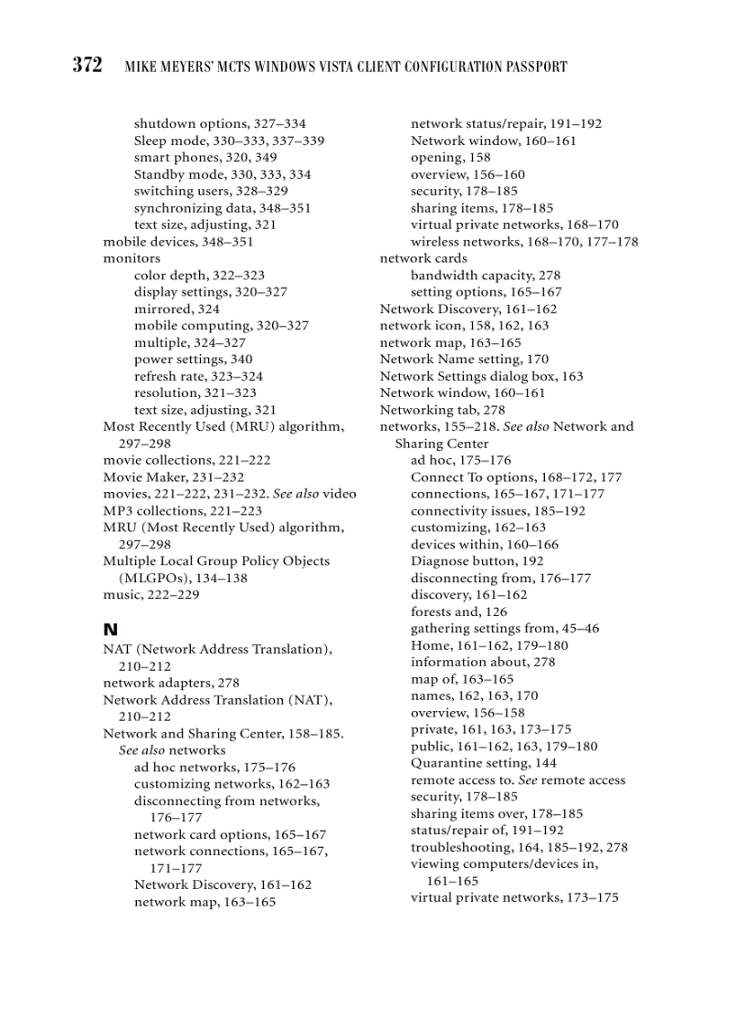 image for page MCTS Windows Vista Client Configuration Passport Exam 70 620