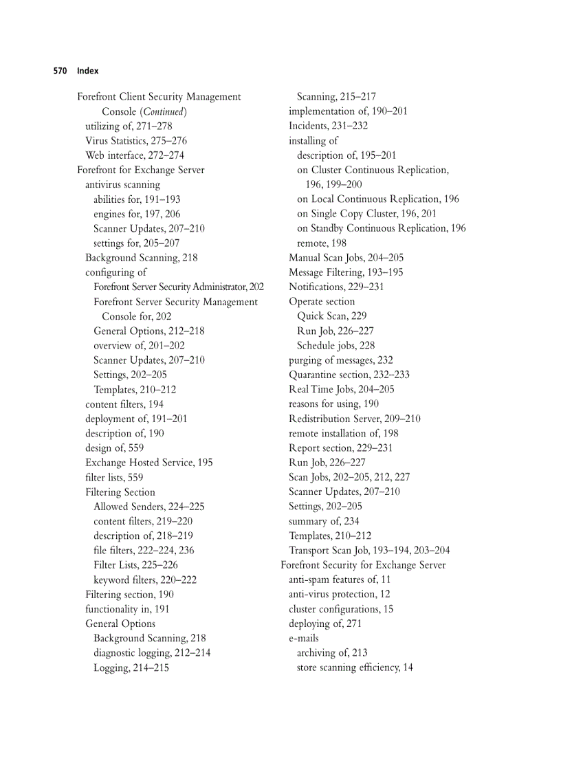 image for page Microsoft Forefront Security Administration Guide Jan 2008