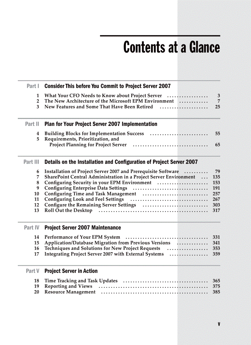 image for page Microsoft Office Project Server 2007 The Complete Reference