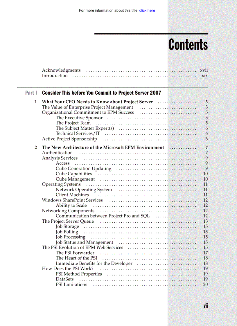 image for page Microsoft Office Project Server 2007 The Complete Reference