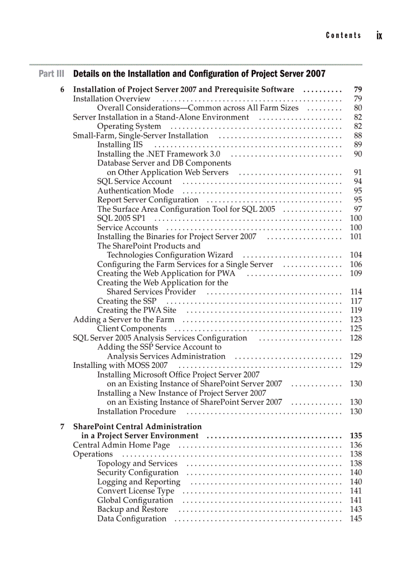 image for page Microsoft Office Project Server 2007 The Complete Reference