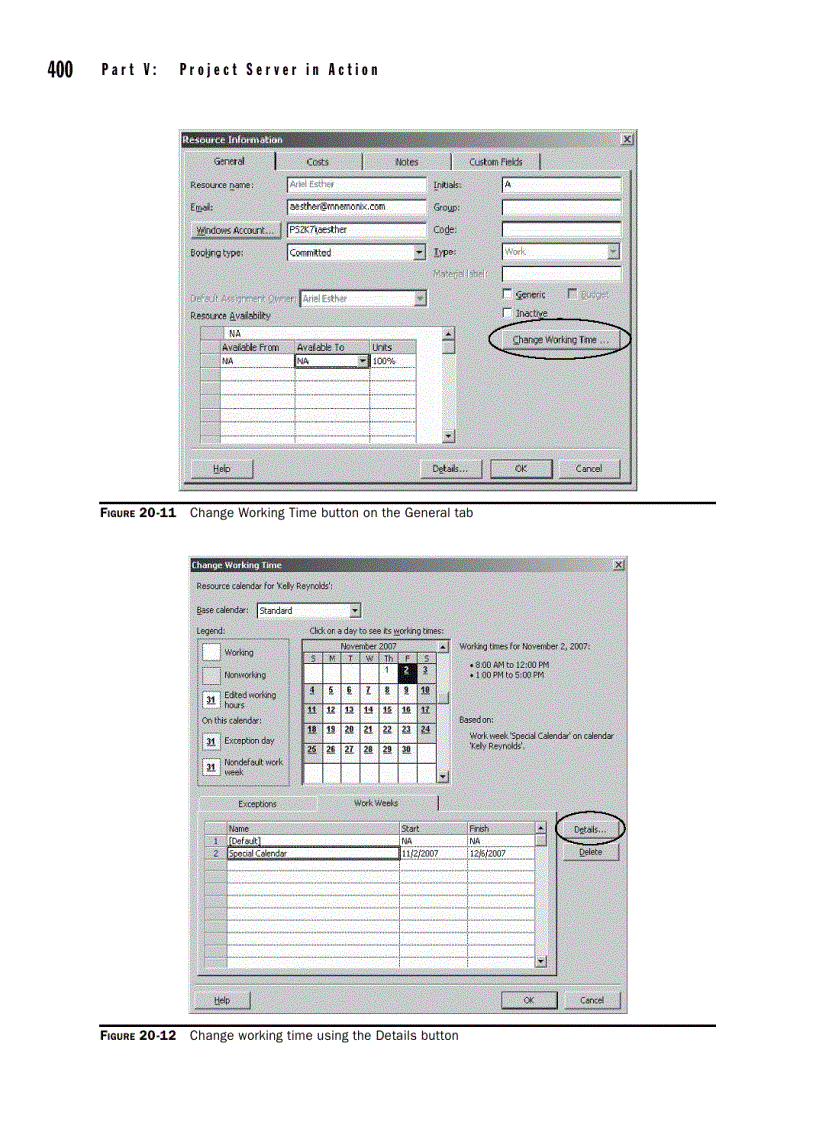 image for page Microsoft Office Project Server 2007 The Complete Reference