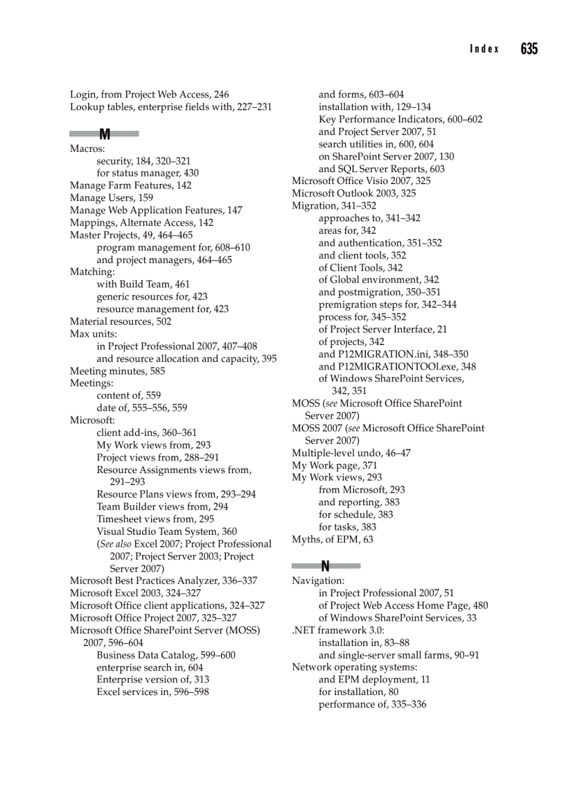 image for page Microsoft Office Project Server 2007 The Complete Reference