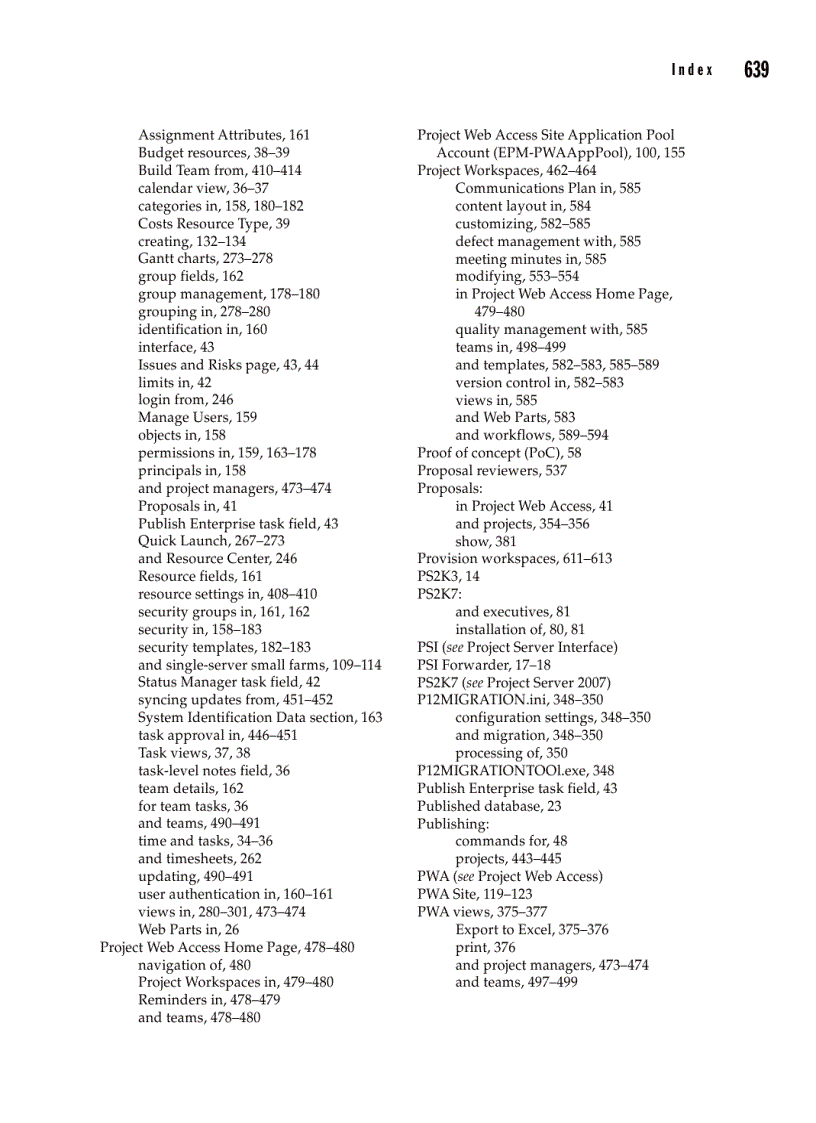 image for page Microsoft Office Project Server 2007 The Complete Reference