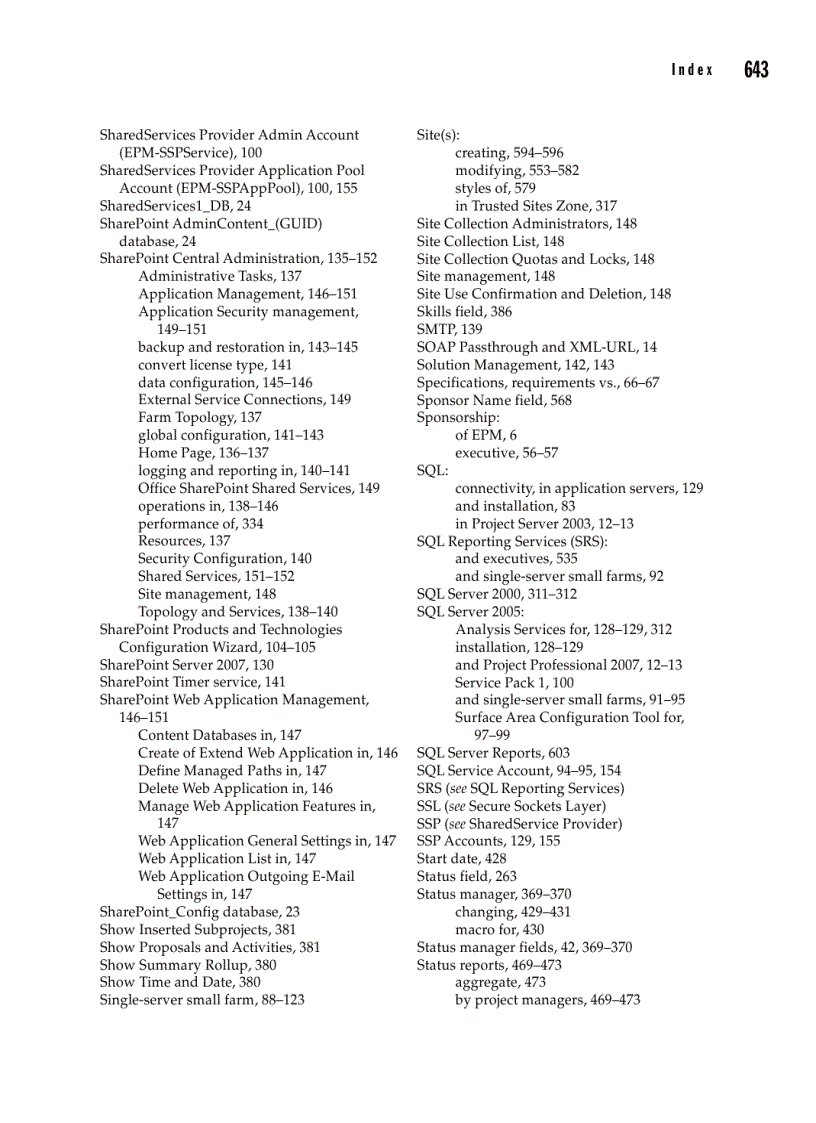 image for page Microsoft Office Project Server 2007 The Complete Reference