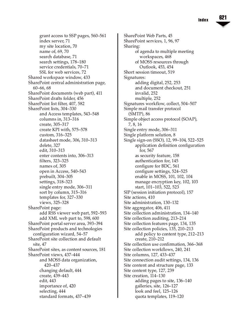 image for page Microsoft Office SharePoint Server 2007 A Beginners Guide Sep 2007
