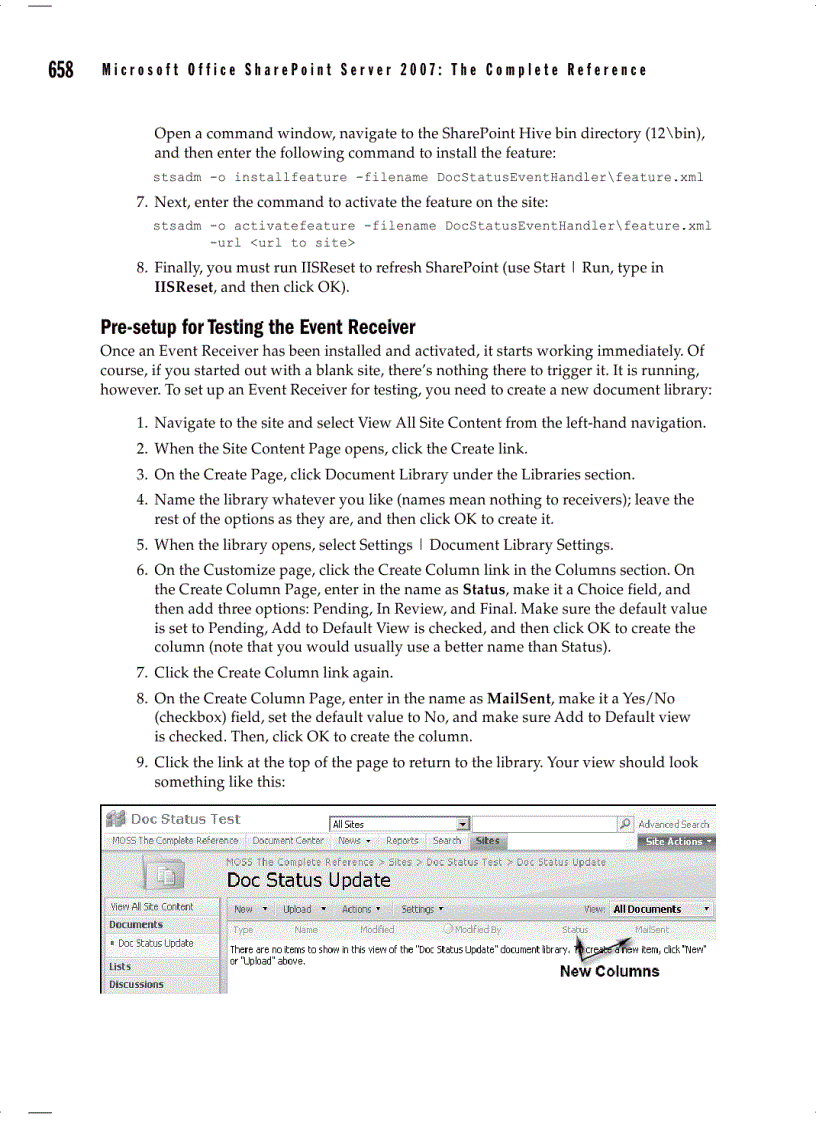 image for page Microsoft Office SharePoint Server 2007 The Complete Reference Sep 2007
