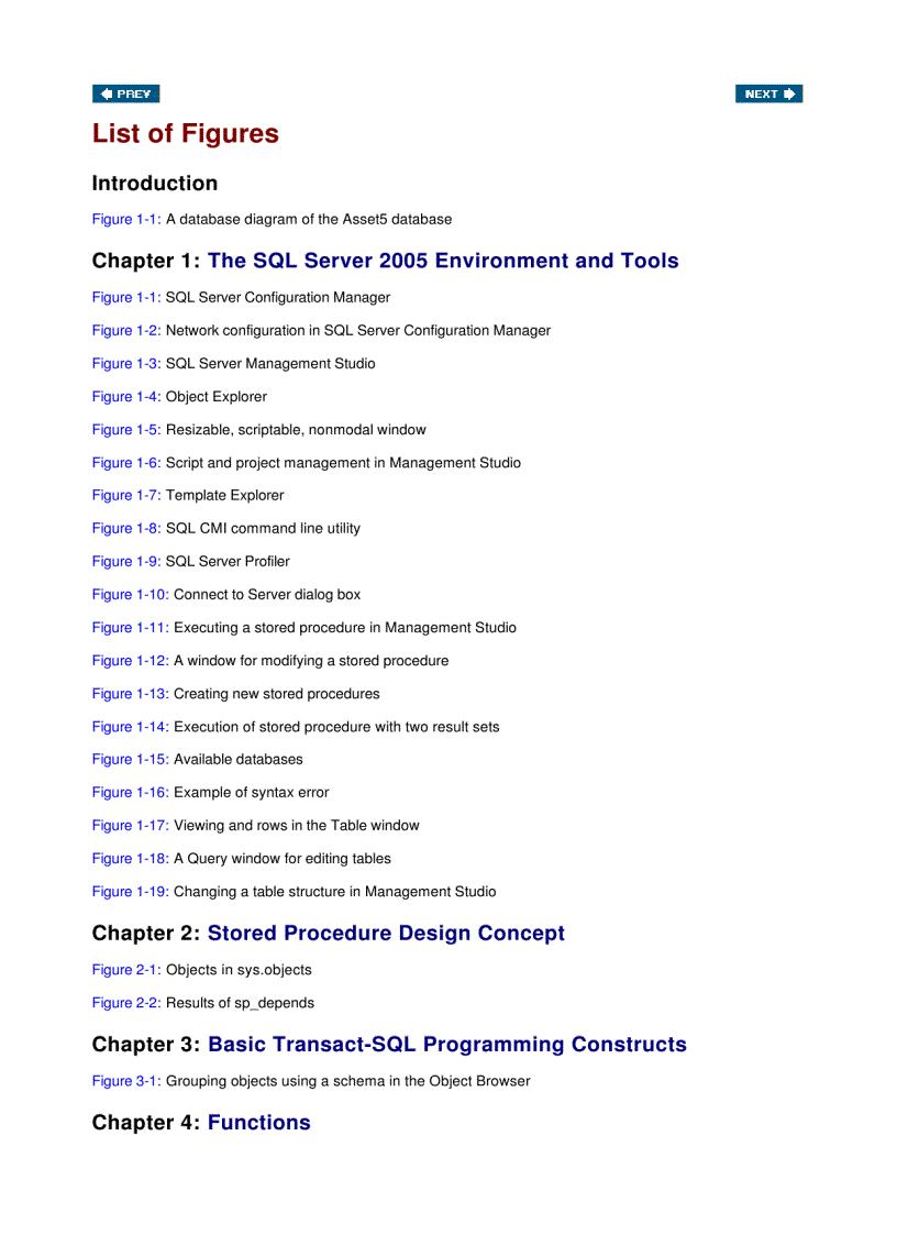image for page Microsoft SQL Server 2005 Stored Procedure Programming in T SQL NET