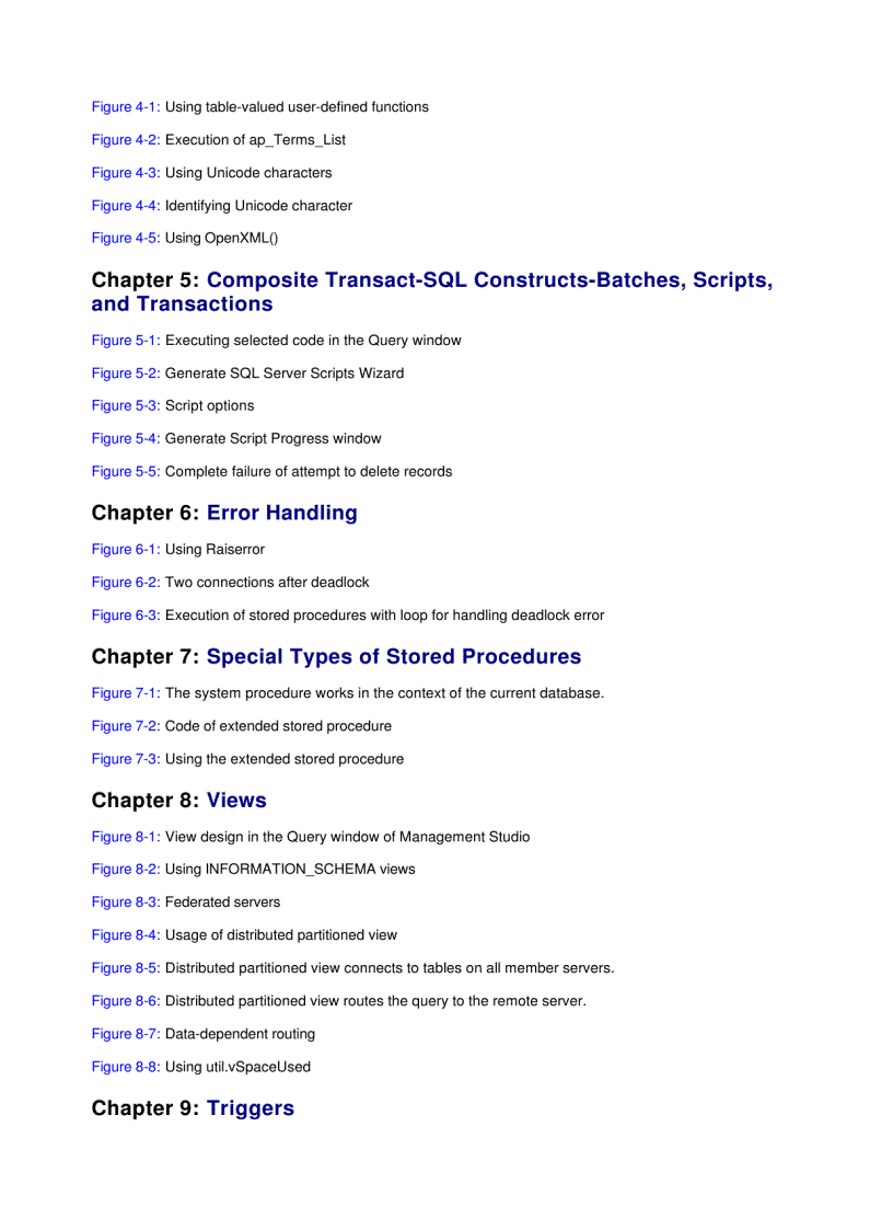 image for page Microsoft SQL Server 2005 Stored Procedure Programming in T SQL NET