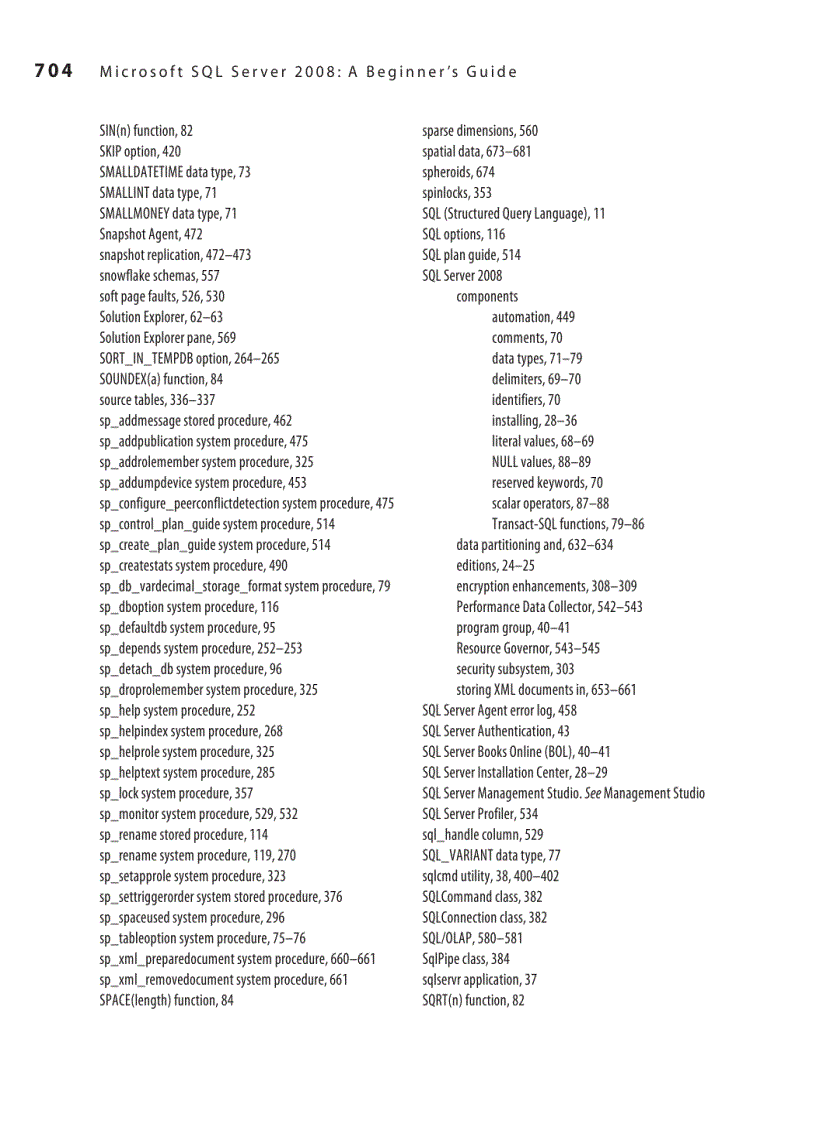 image for page Microsoft SQL Server 2008 A Beginners Guide 4th Edition Jul 2008