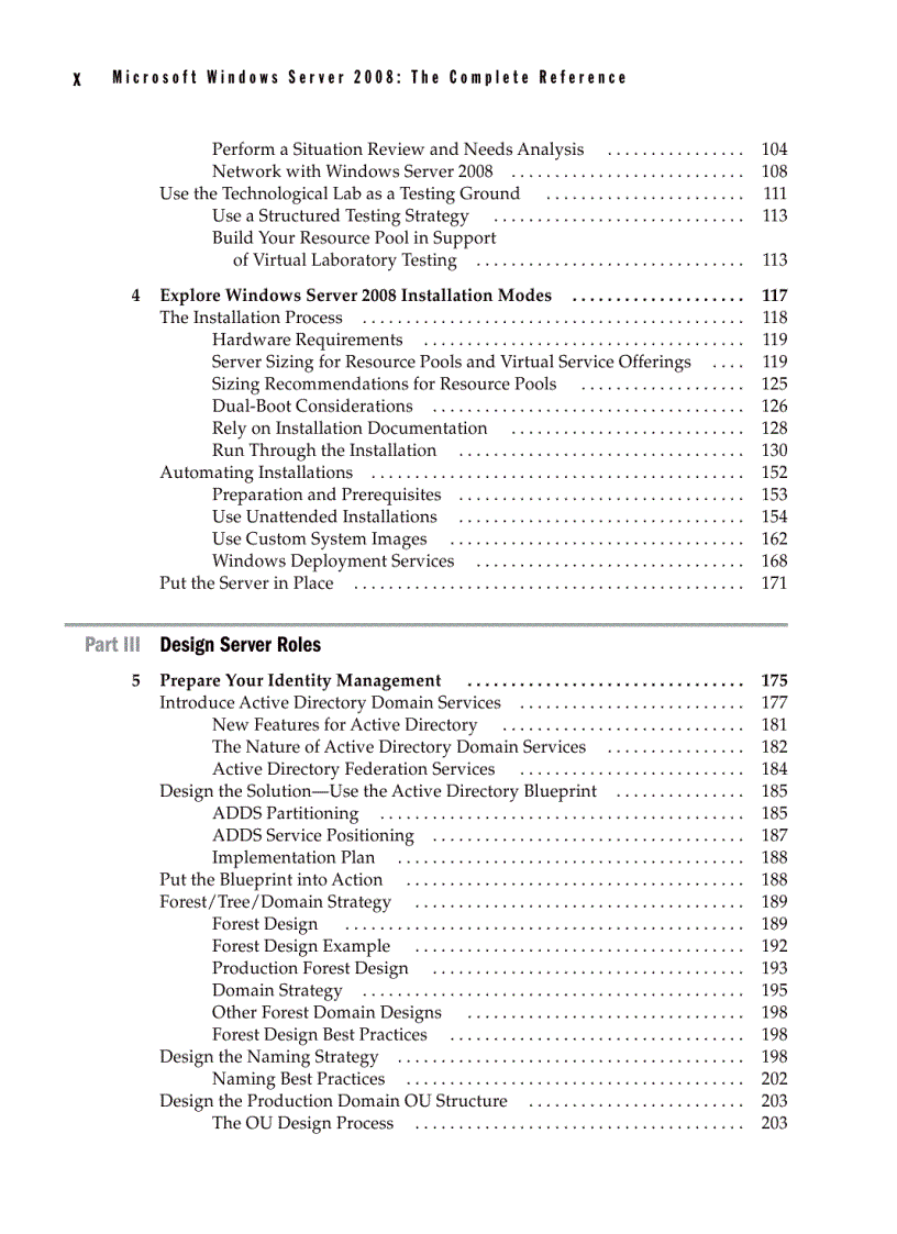 image for page Microsoft Windows Server 2008 The Complete Reference Feb 2008