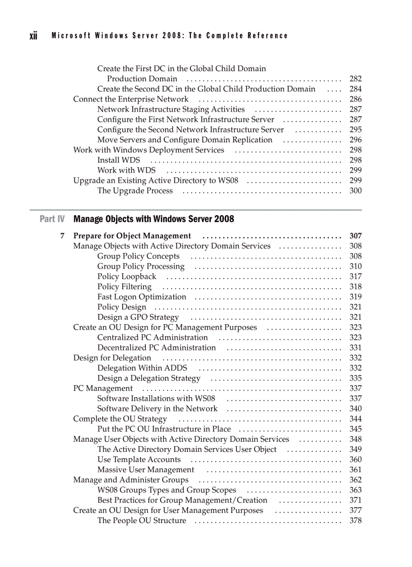 image for page Microsoft Windows Server 2008 The Complete Reference Feb 2008