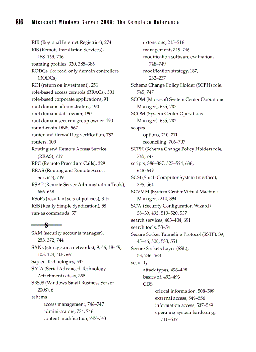 image for page Microsoft Windows Server 2008 The Complete Reference Feb 2008
