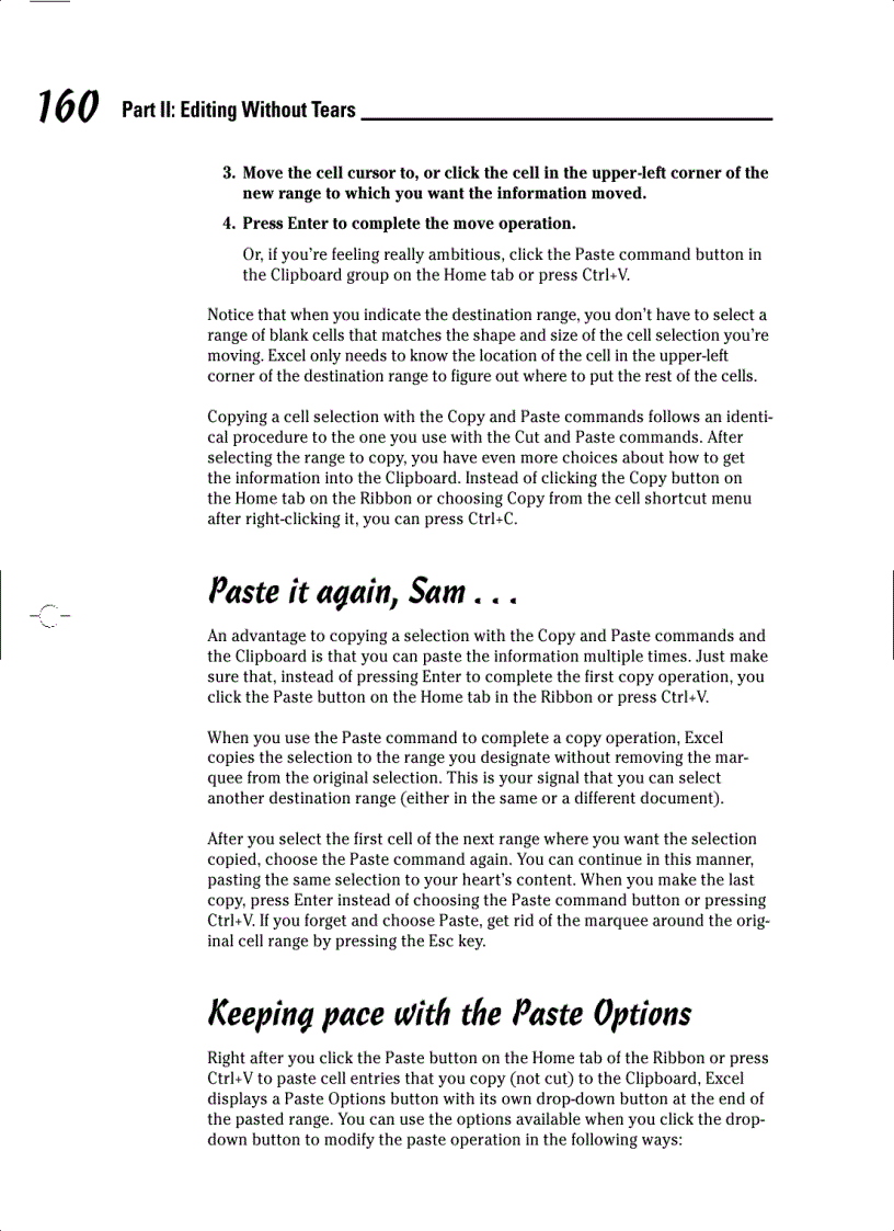 image for page Mircosoft Office Excel 2007 For Dummies